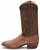 Side view of Tony Lama Boots Mens Durmont Chocolate Brown